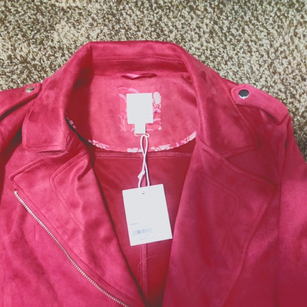 Lauren Conrad Salmon Jacket NWT